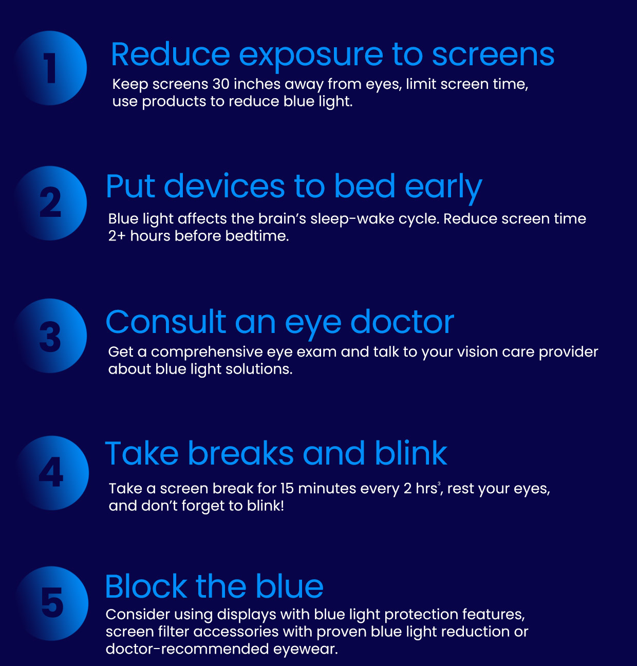 Blue Light Awareness 5 Tips